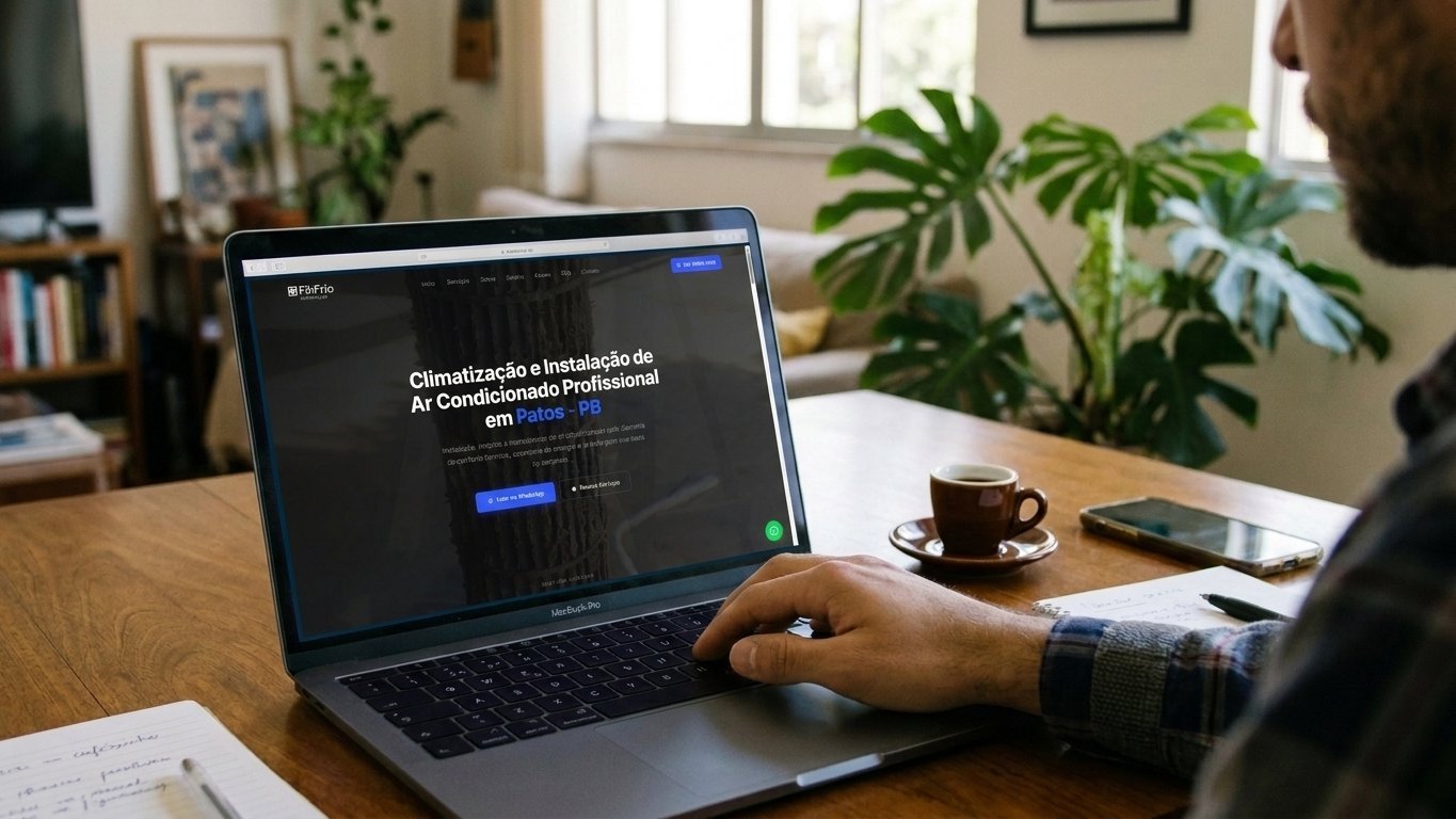 Exemplo de endereço com domínio próprio: loja.suaempresa.com.br
